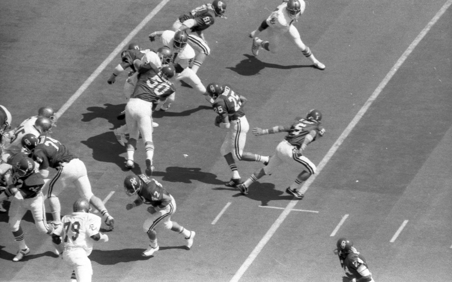 OU-Baylor football 1974